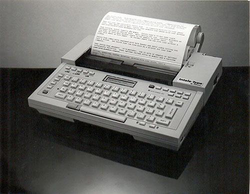 1984: Ultratec introduces the INTELE-TYPE