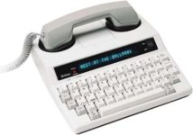 Ultratec Minicom TTY Text Telephone, perfect for the Deaf and hard of hearing